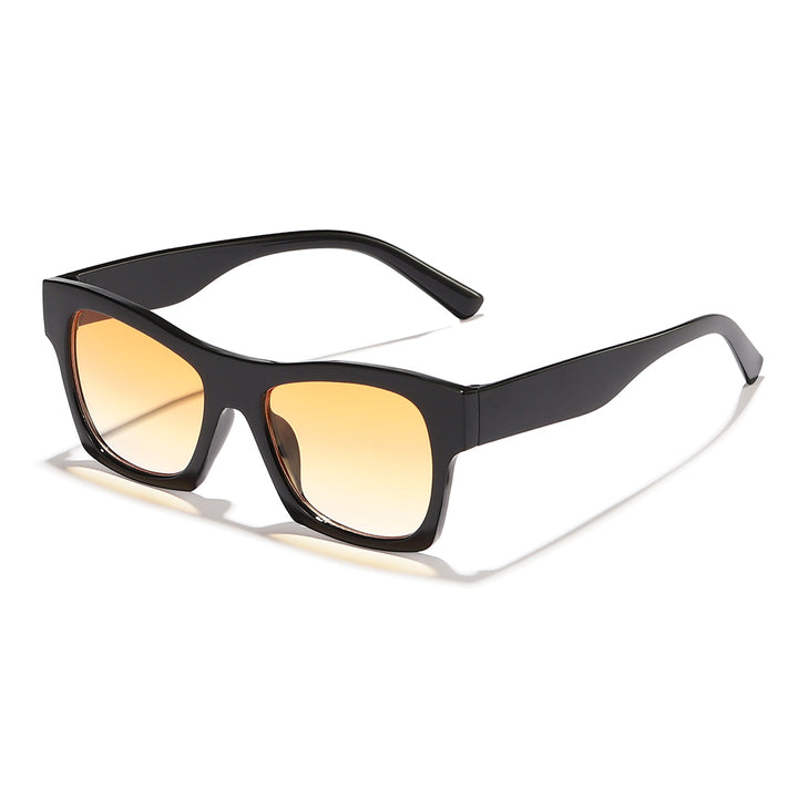 Damer moteriktig solbrille i elegant rektangulært design Luvikno