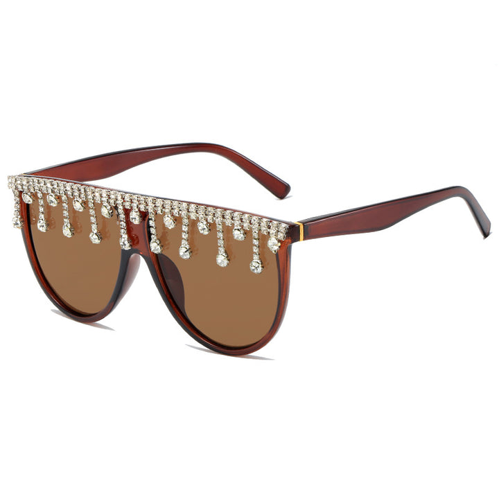 Dame Dekorativ Glamour-solbrille Luvikno