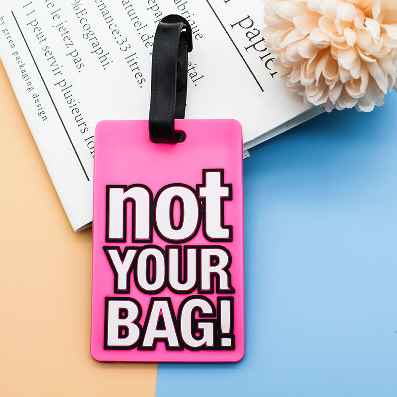 Unisex Bagasjelapp med humoristisk sitat Luvikno