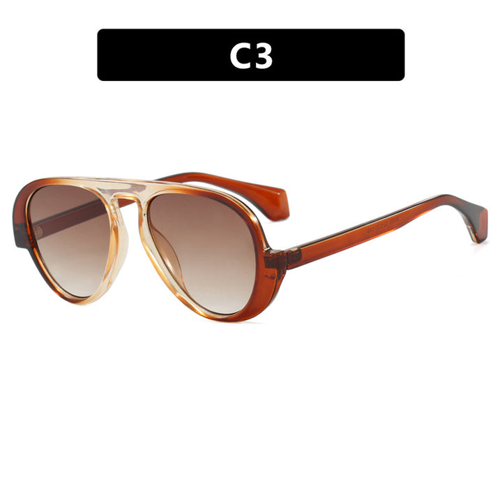 Dame solbrille med unikt retro-ramme og UV-beskyttelse Luvikno