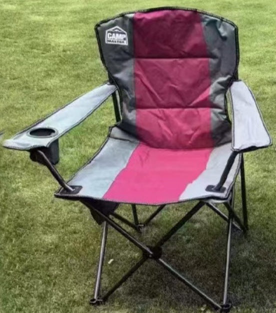 Dame Campingstol med ergonomisk ryggstøtte Luvikno