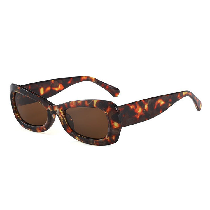 Dame moter Cat-Eye solbriller med beskyttende UV-filter og elegant design Luvikno