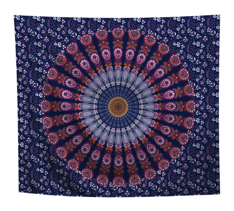 Dame Mandala Veggdesign Luvikno