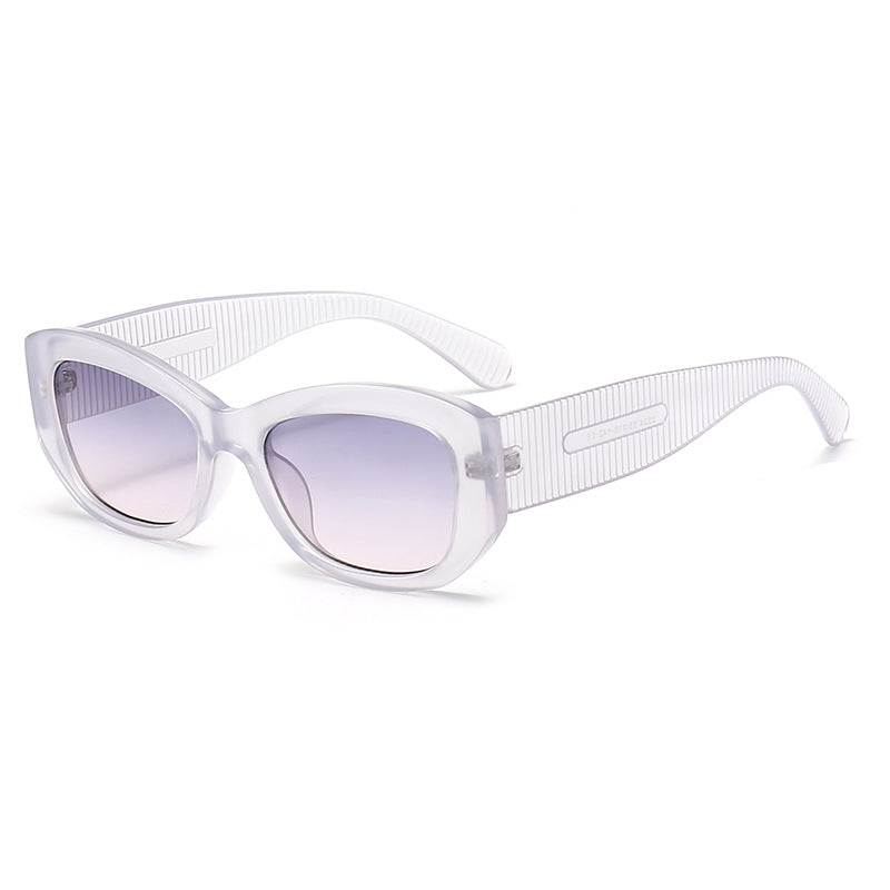 Dame Cat-Eye solbrille med moderne ramme og økt bærekomfort Luvikno