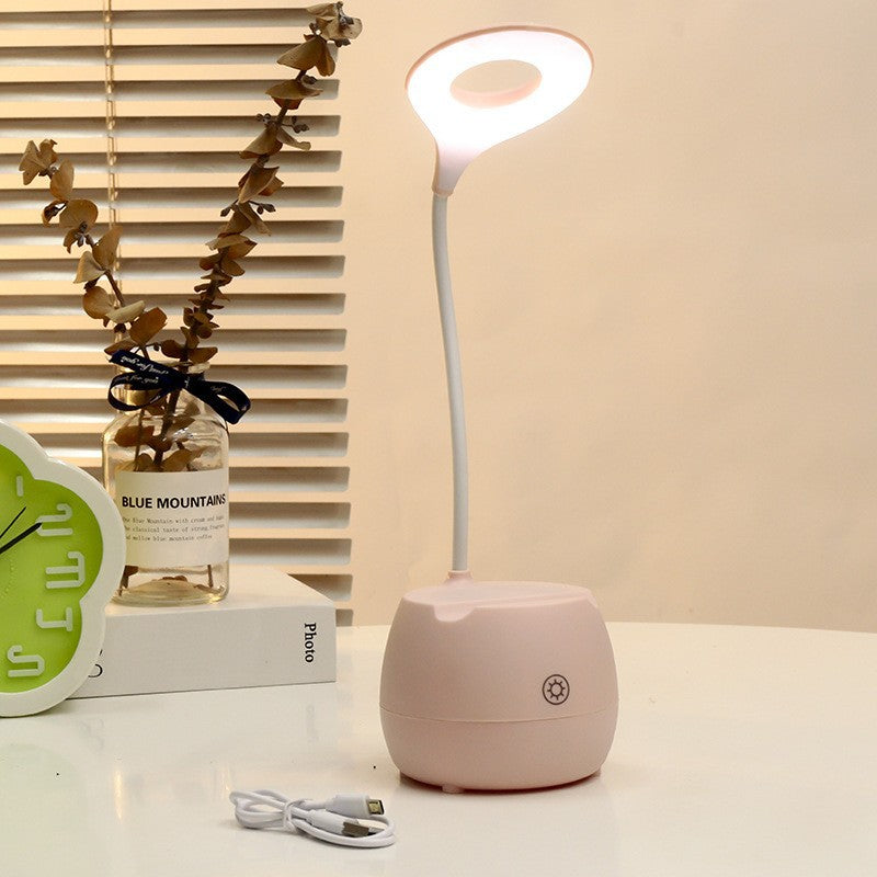 Dame LED skrivebordslampe med fleksibel arm Luvikno