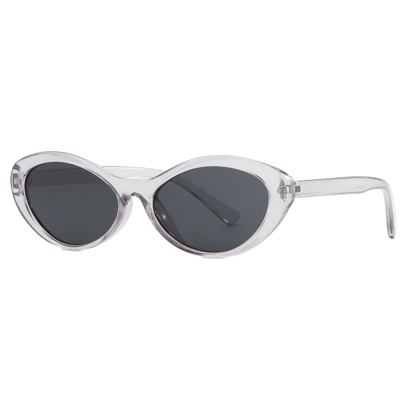 Dame stilige Cat-Eye solbriller med myke kurver og UV-beskyttelse Luvikno