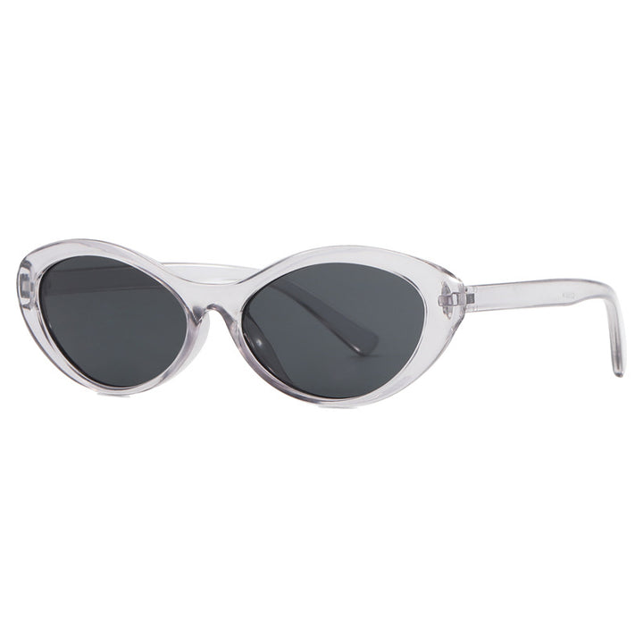 Dame stilige Cat-Eye solbriller med myke kurver og UV-beskyttelse Luvikno