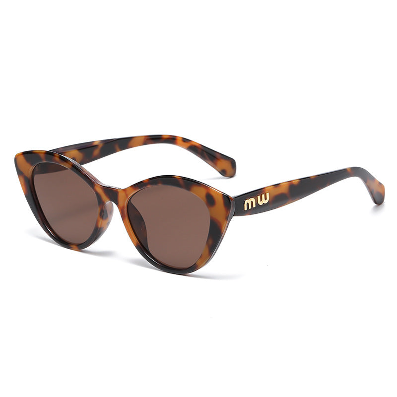 Kvinnenes fashionable cat-eye solbriller med UV-beskyttelse Luvikno