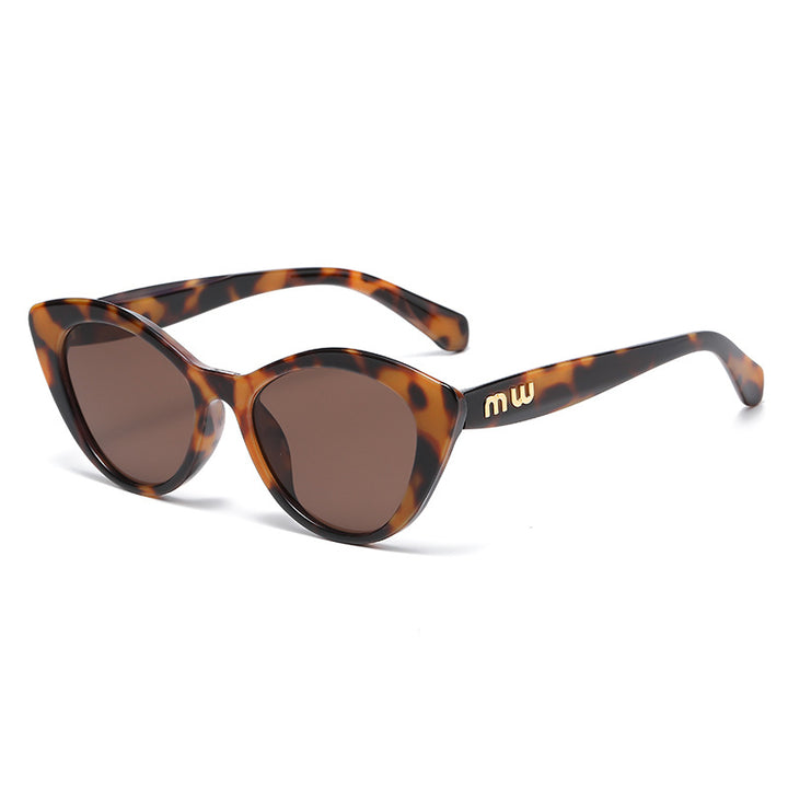 Kvinnenes fashionable cat-eye solbriller med UV-beskyttelse Luvikno