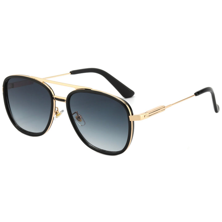 Damer Elegant Pilot solbrille med høykvalitets linser og stilig metalramme Luvikno