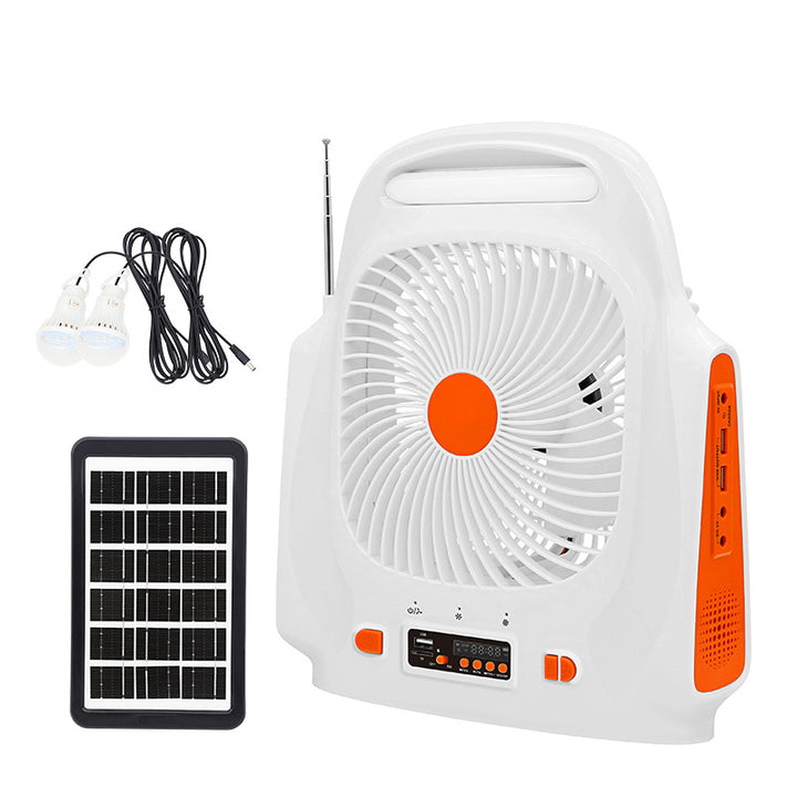 Unisex Solarbetr driven Viføner med LED-lamper Luvikno