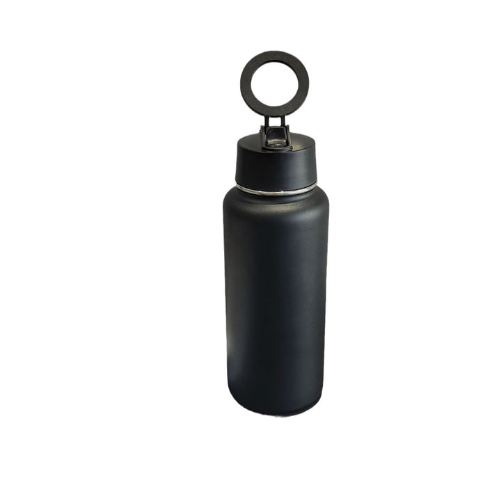 Unisex Sporty Stainless Steel Water Bottle Luvikno