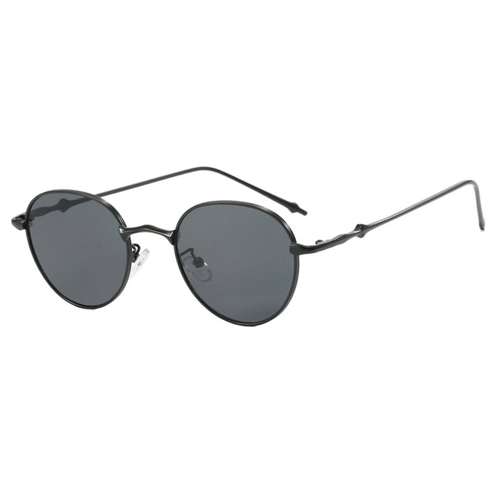 Dame elegant solbrille i moderne oval design Luvikno