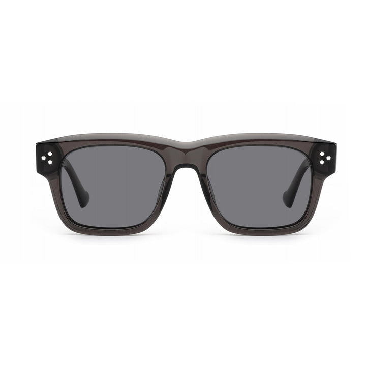 Dame designer solbrille i retro-inspirert kvadratdesign med høykvalitets plastramme Luvikno
