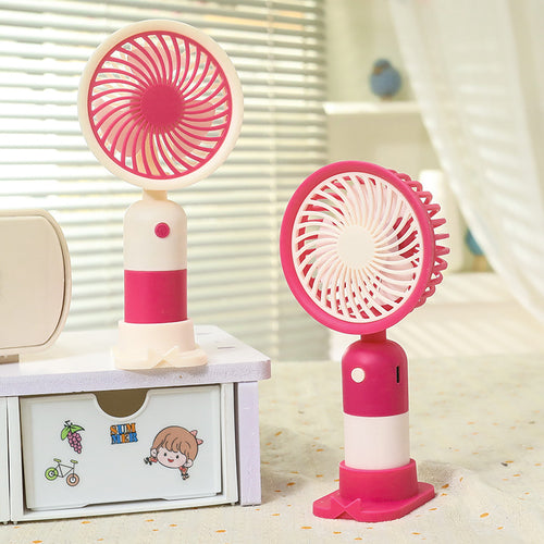 Damer Bærbar Mini-vifte med USB-ladefunksjon og ergonomisk design Luvikno