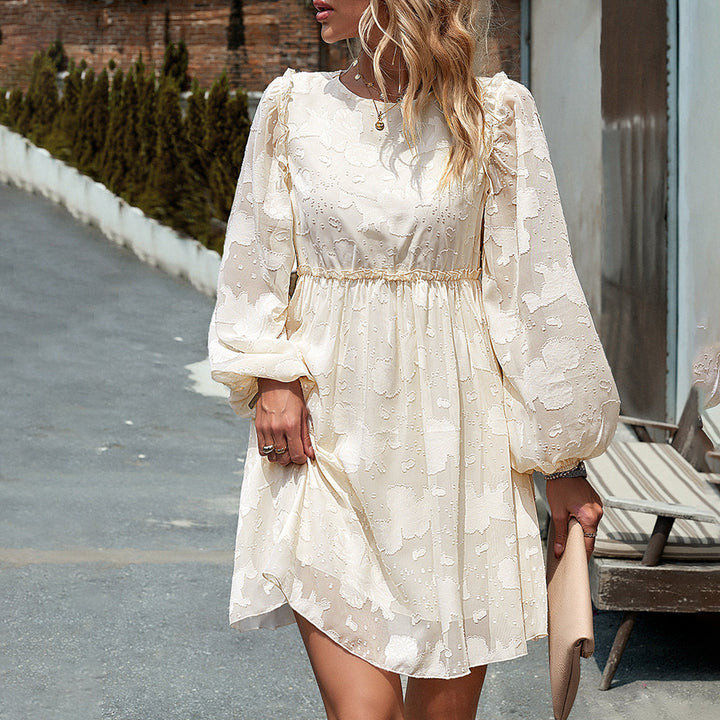 Luvik | Dress for women with stylish and elegant jacquard design