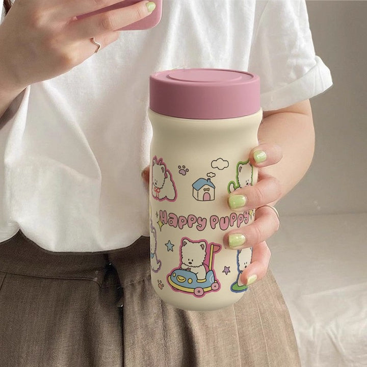 Damen Isoliertrinkflasche mit kreativem Tierdesign Luvikno