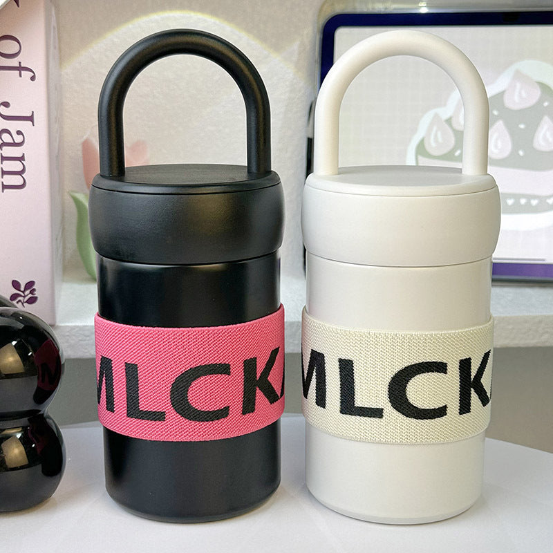 Damen Multifunktionale Thermotasse mit praktischem Tragegriff Luvikno