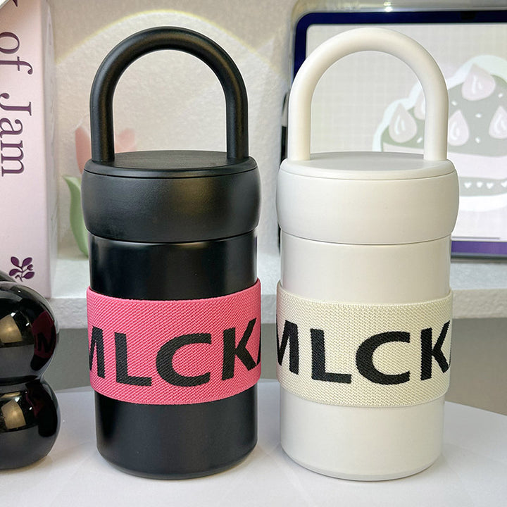 Damen Multifunktionale Thermotasse mit praktischem Tragegriff Luvikno