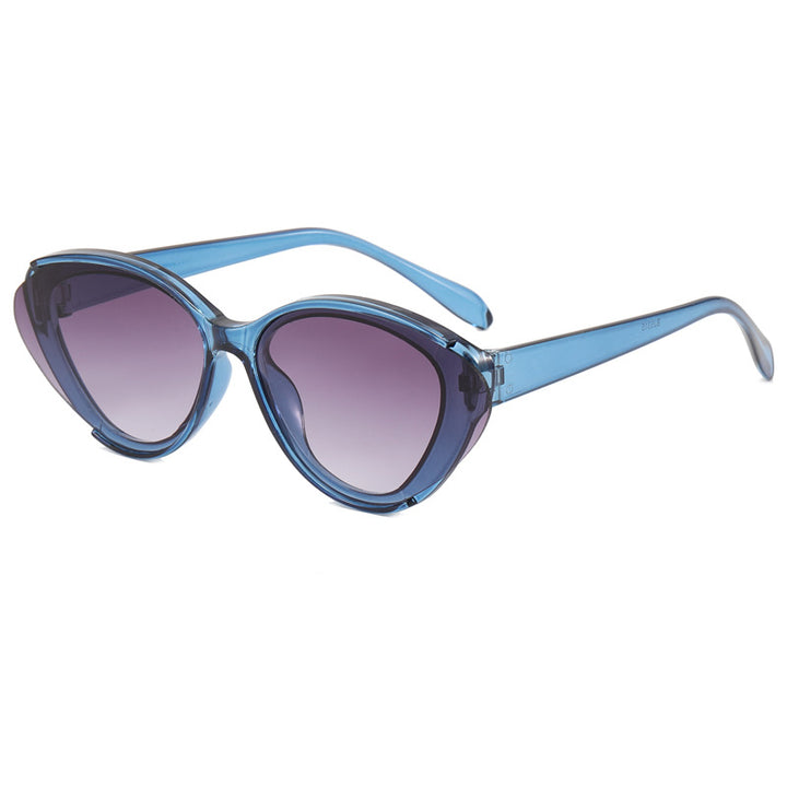 Dame Oversized solbrille med gradient Luvikno