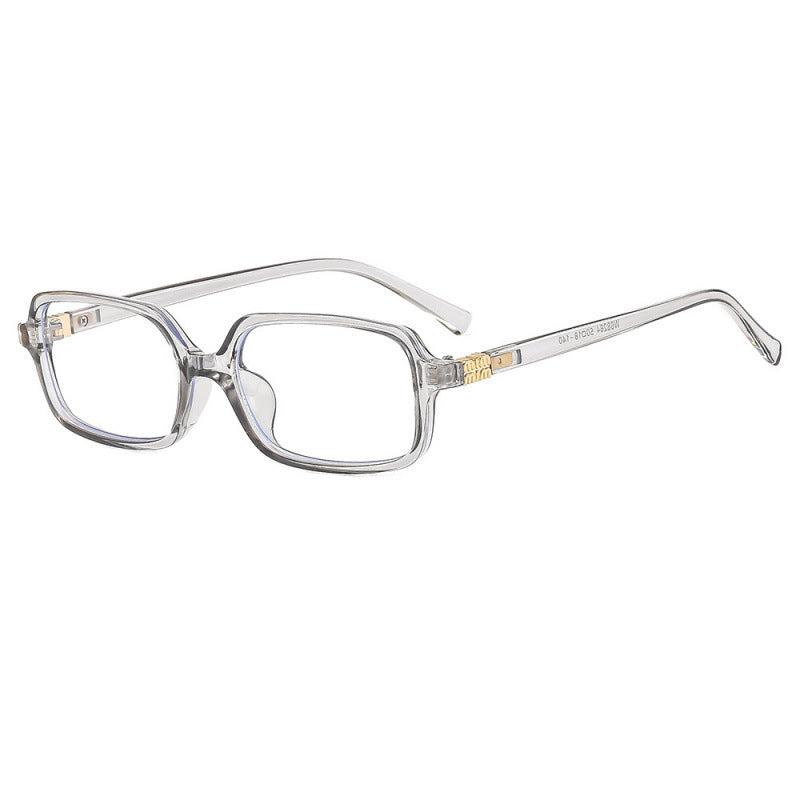 Dame moteriktig lesebrille i moderne kvadratisk design Luvikno
