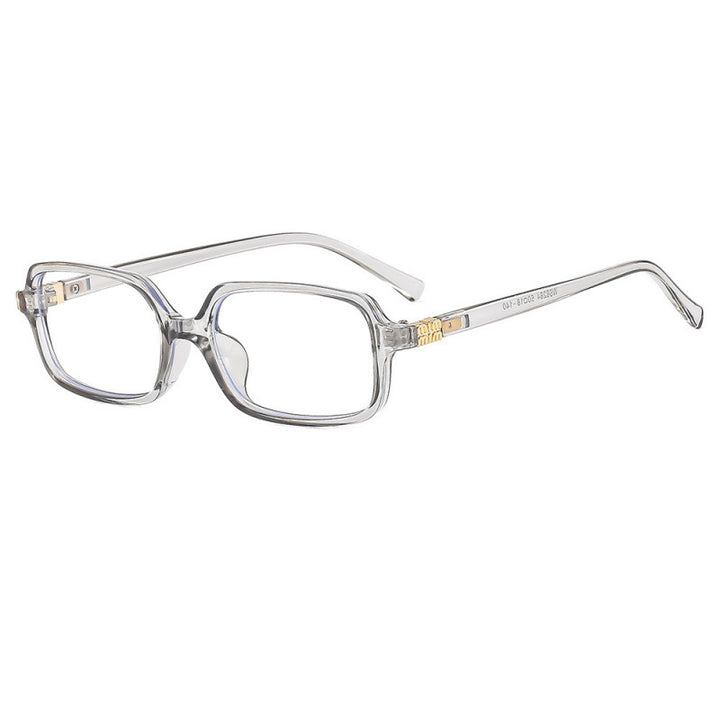Dame moteriktig lesebrille i moderne kvadratisk design Luvikno