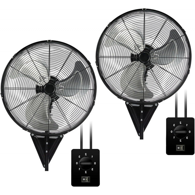 Unisex Veggventilator med kraftig luftsirkulasjon Luvikno