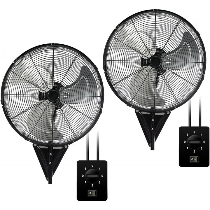 Unisex Veggventilator med kraftig luftsirkulasjon Luvikno