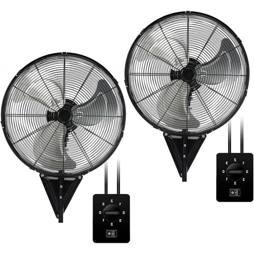 Unisex Veggventilator med kraftig luftsirkulasjon Luvikno