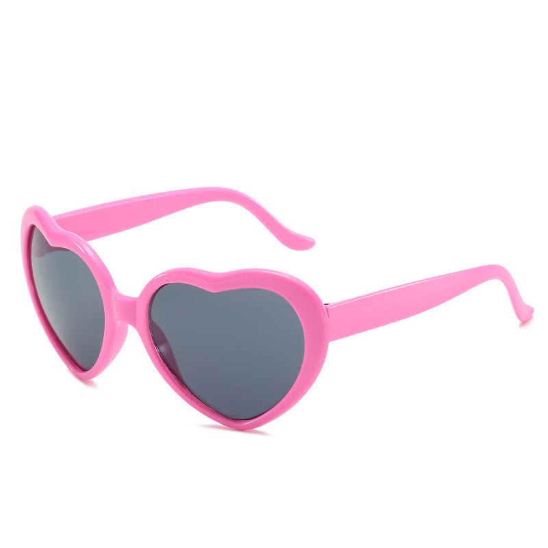 Damer hjerteformet solbrille Luvikno