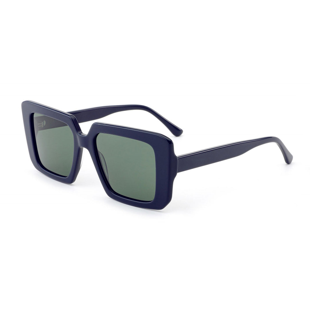 Dame solbrille i stilrent, firkantet design med UV-beskyttelse Luvikno