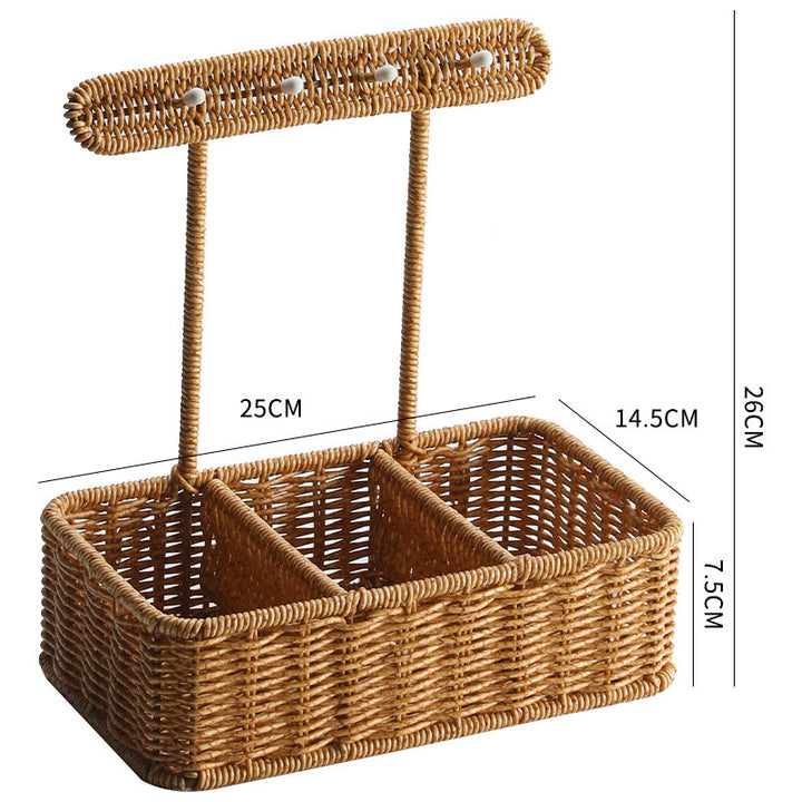 Unisex Allsidig Oppbevaringskurv med Krok Luvikno