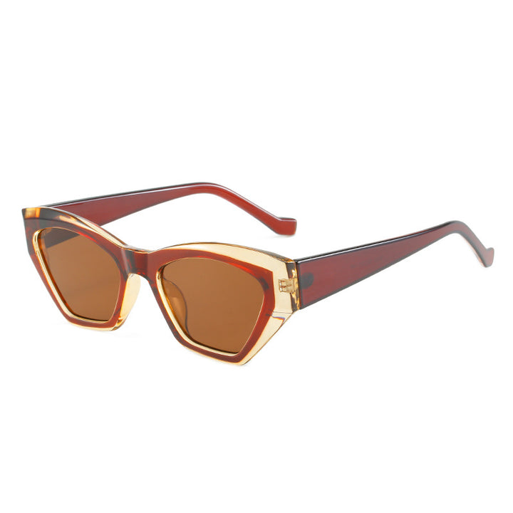 Dame Cat-Eye solbrille med UV-beskyttelse Luvikno
