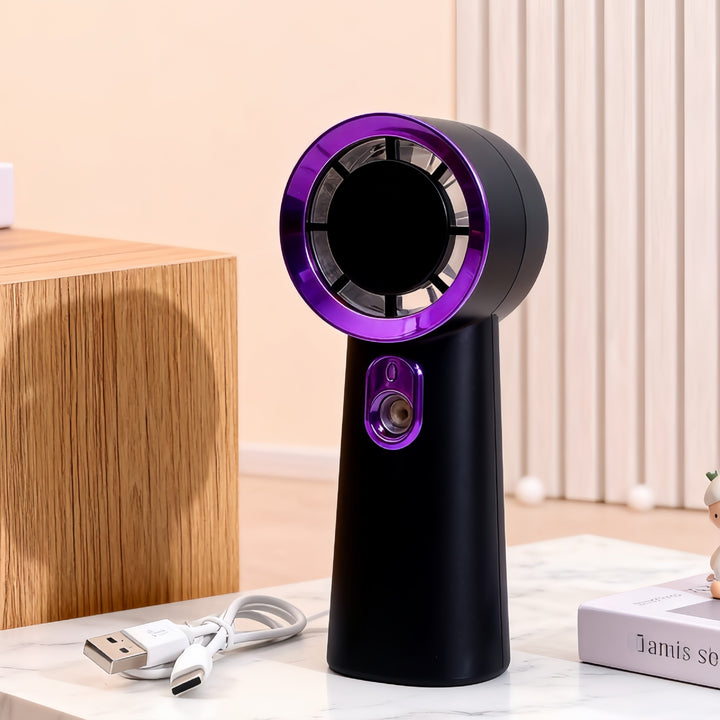Dame bærbar mini sprayvifte med ergonomisk design Luvikno