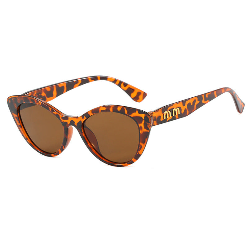 Damer eksentriske Cat-Eye solbriller med beskyttende UV-filter Luvikno