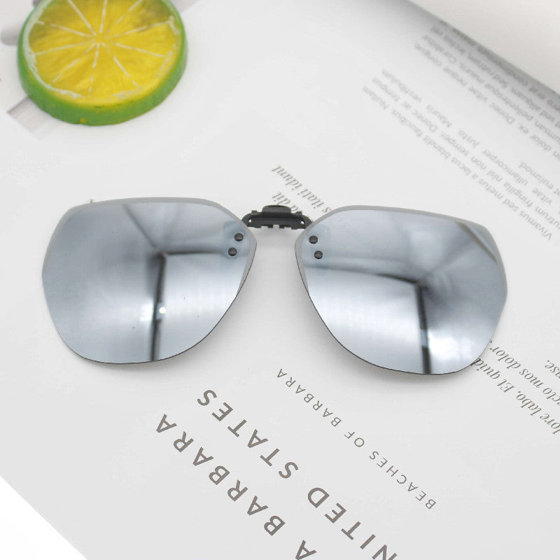 Dame moterik Oversized-solbrille med kvadratisk design Luvikno