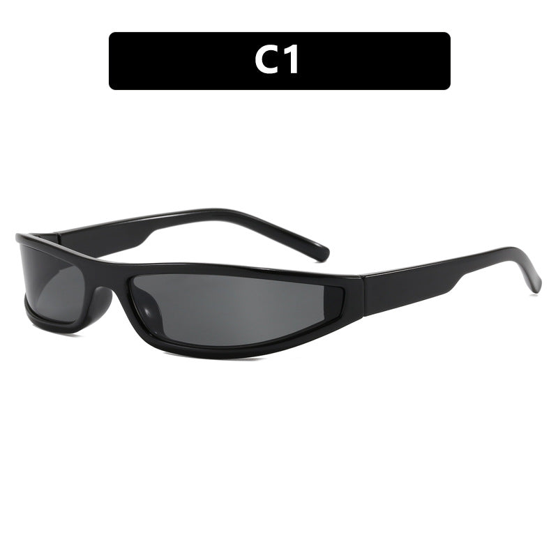Dame sports solbriller med flatt, aerodynamisk design og UV-beskyttelse Luvikno
