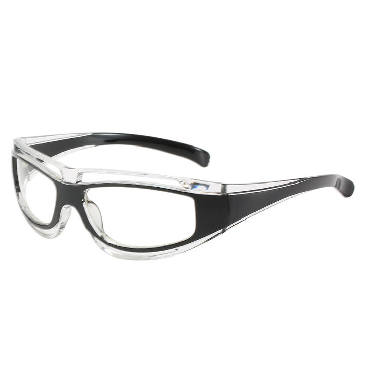 Dame sporty solbriller med aerodynamisk design og polariserte glass Luvikno