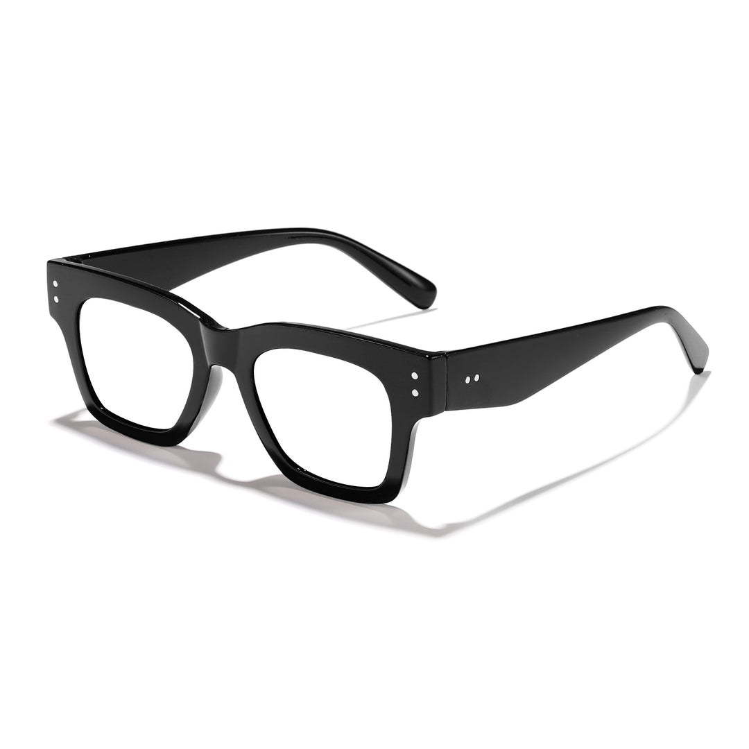 Dame trendy kvadratisk solbriller i urban stil Luvikno