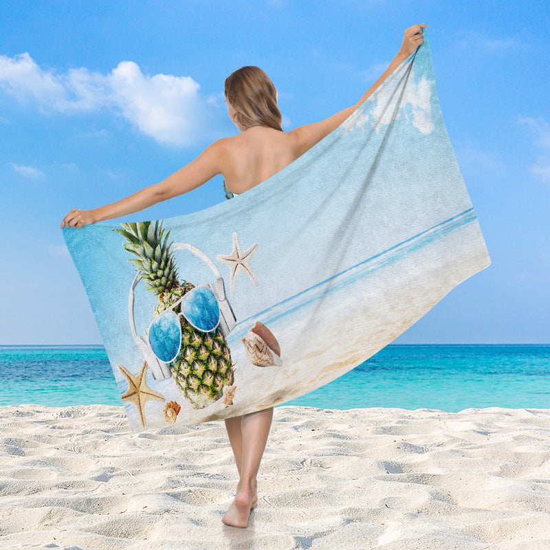 Women's beach towel by Luvikno