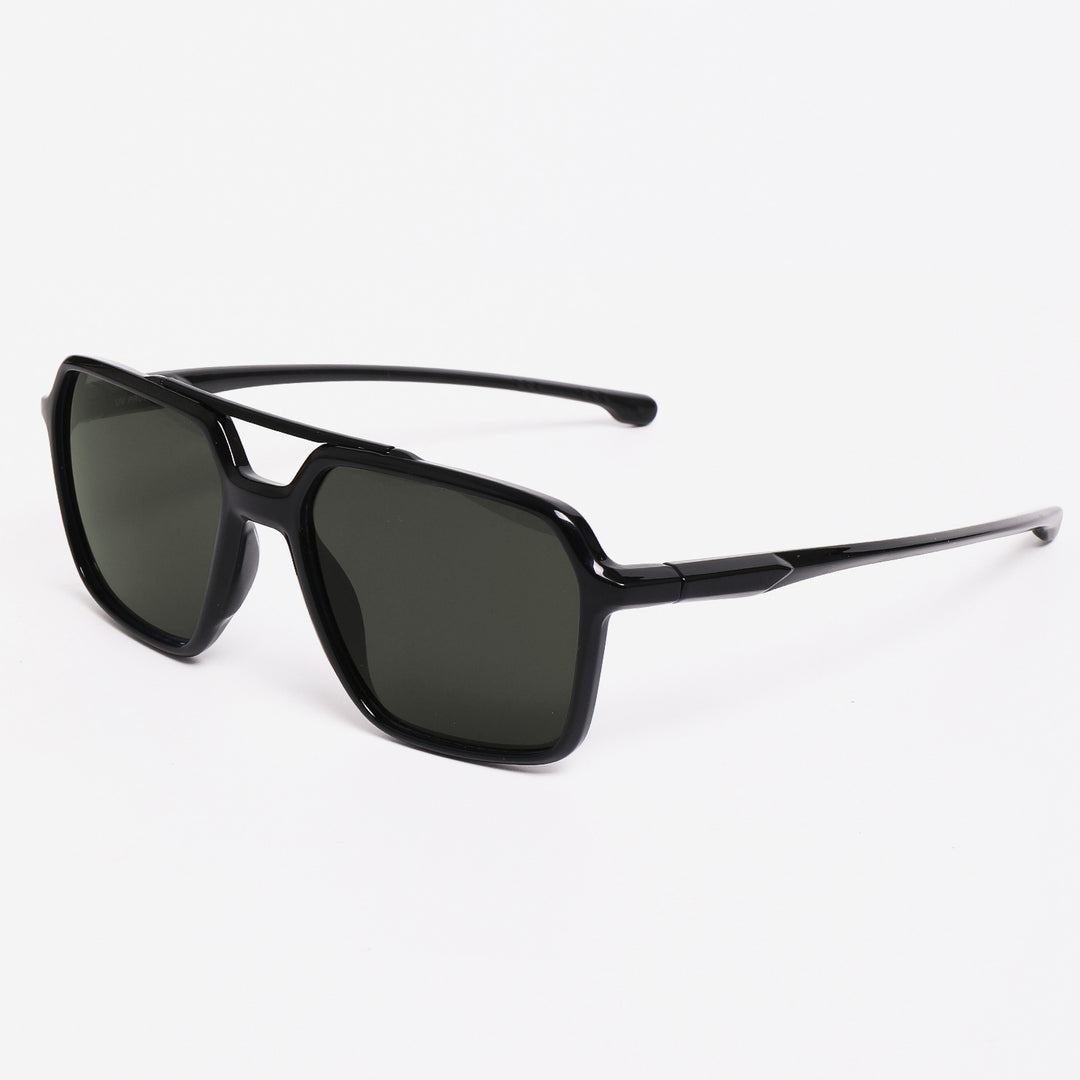 Dame solbrille med stilige, innovative rammer og elegant utseende Luvikno