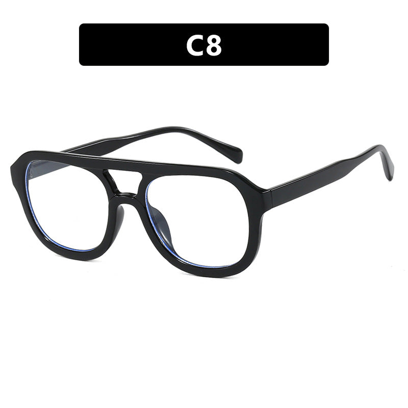 Dame modisch sport solbrille med bred, fleksibel ramme Luvikno