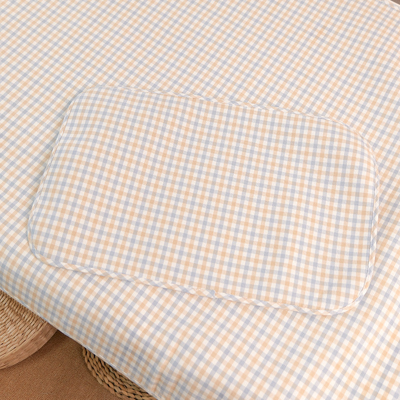 Damer babysengesett med rutete design Luvikno