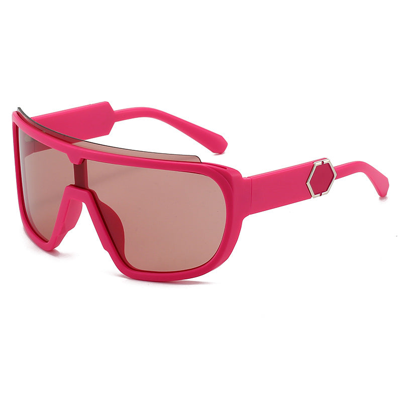 Dame trendy sports solbriller med innovativ, aerodynamisk design Luvikno
