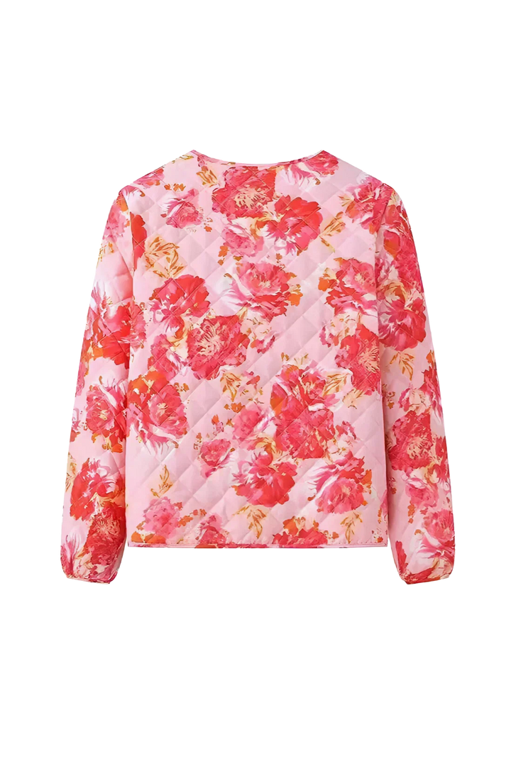 Luvik | Blomstrete Jacquard Mikro Jakke