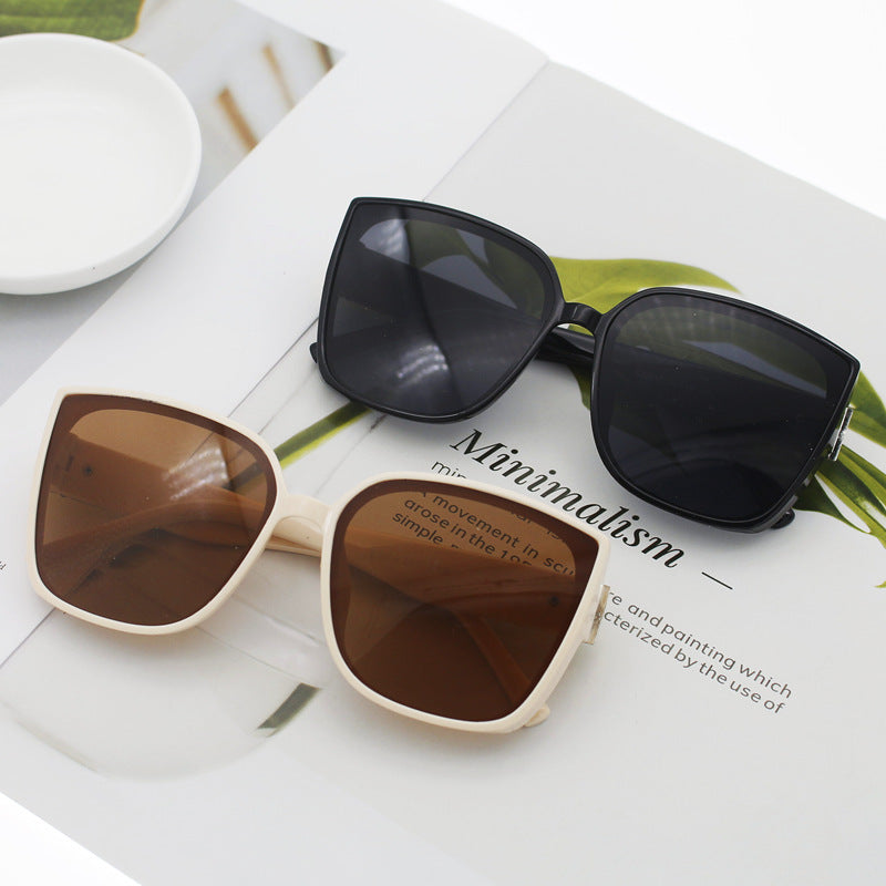 Damer Motemessig Oversized-Quadrat-solbrille Luvikno