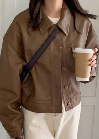 Luvik | Ridge – Tekonahkainen Lyhyt Takki