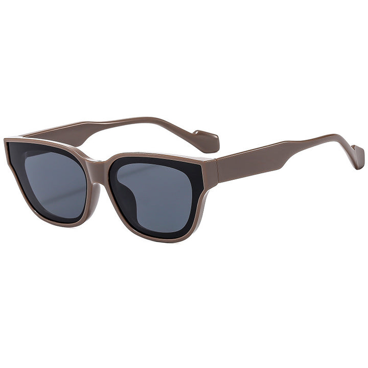 Dame trendy Cat-Eye solbriller i iøynefallende design Luvikno
