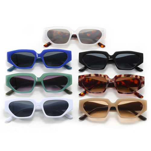 Dame stilige oversized solbriller Luvikno