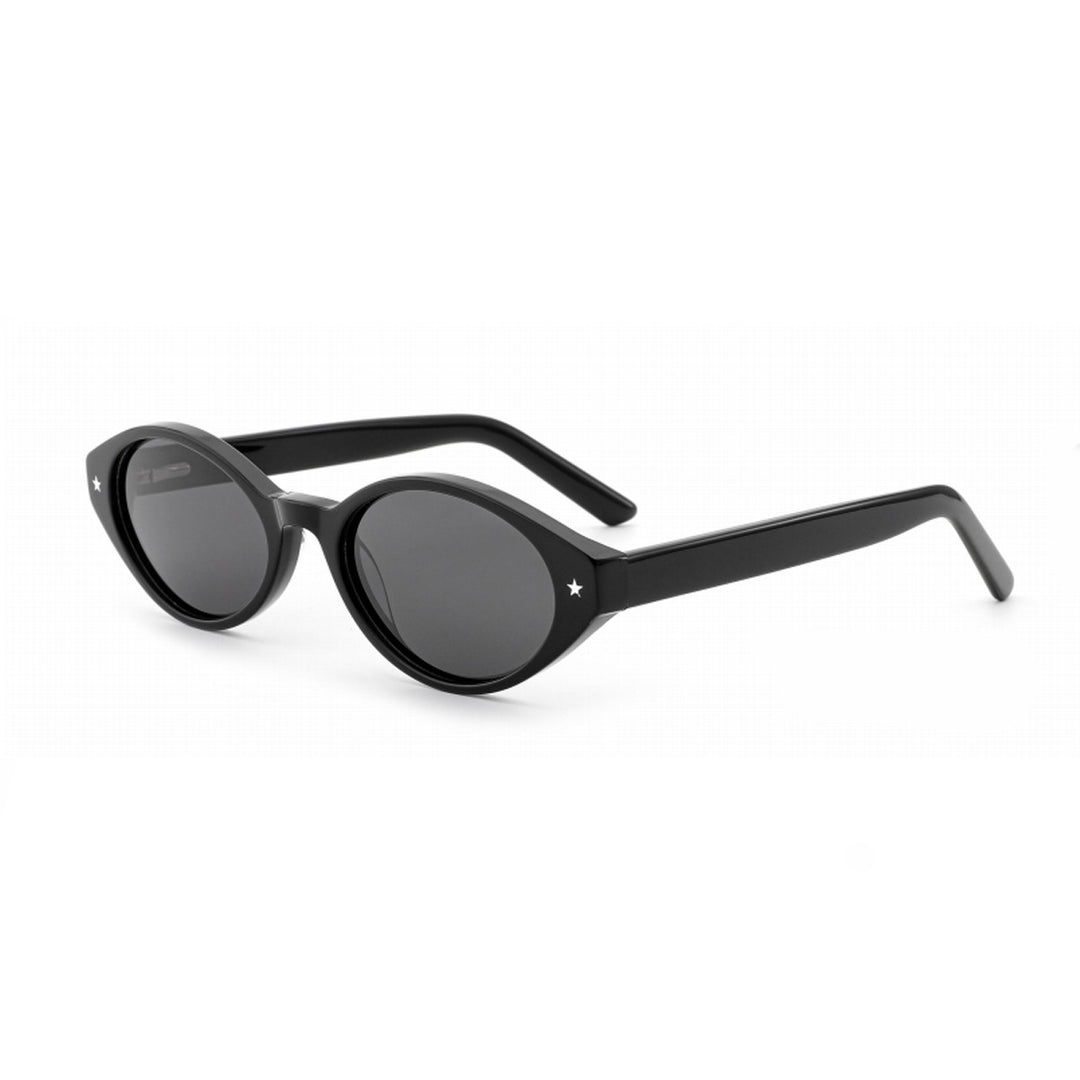 Dame solbrille i ovalt retro-design med høyeste UV-beskyttelse Luvikno